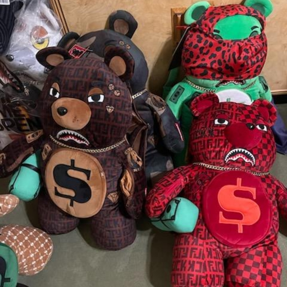 SPRAYGROUND Teddy Bear Backpacks.Prices reflect average price per Bear - Picture 10 of 14